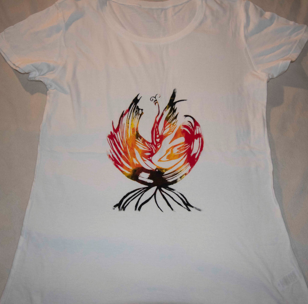 Phoenix Fire White T-Shirt